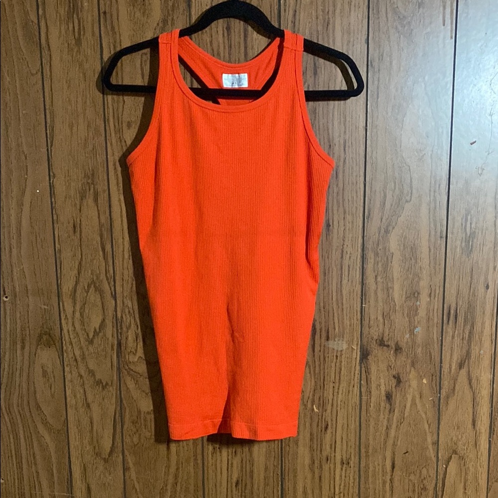 Athleta Women's Orange Tank Top